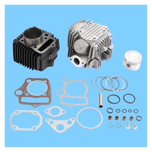 Kit de piston baril culasse 52.4mm de haute précision Moto 107cc