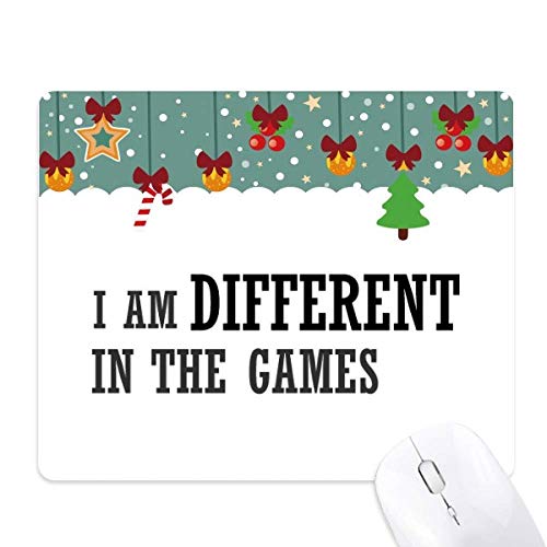 Alfombrilla de ratón de PC "I Am Different in The Games" para jugar en casa