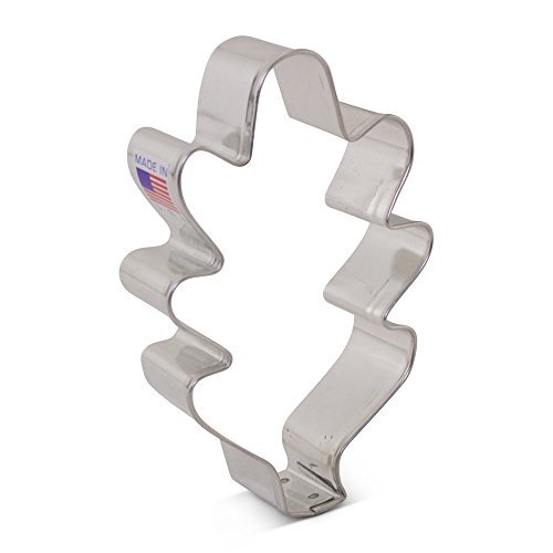Spring Leaf Oak Tree Leaf Premium Cookie Cutter 4.25", Made In Usa By Ann Clark #TOP7