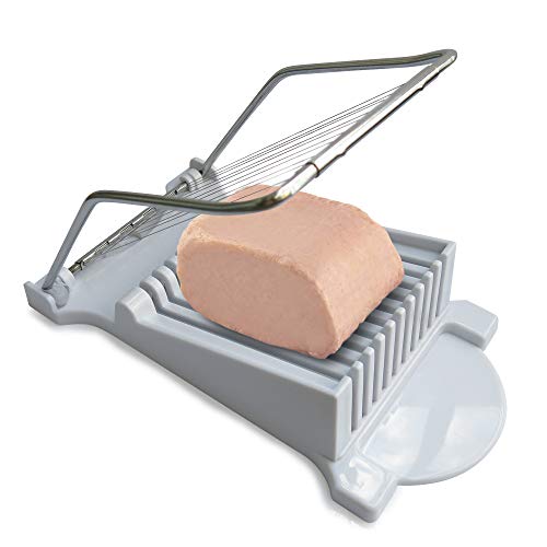 Jugetware Spam Slicer Cuts Spam, Luncheon Meat, Cheese, Boiled Eggs Ham Into 11