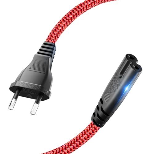 Cable de alimentación de 2 pines Goalfish de 2m tipo C enchufe europeo