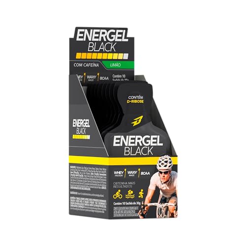 Energel Black 10 Sachês Sabor Limão Bodyaction