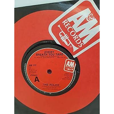 THE POLICE - every breath you take. AM117, 7" single