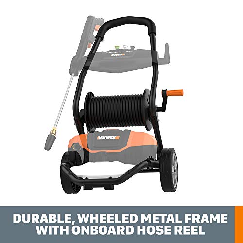 WORX WG604 13Amp, 2240 MAX psi / 1.93 MAX gpm Electric Pressure Washer with Rolling Cart