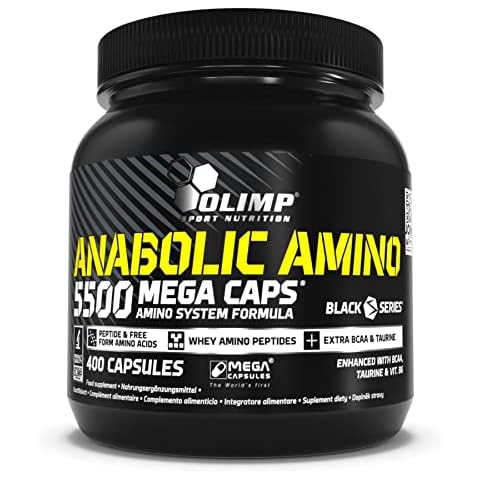 OLIMP- Anabolic Amino 5500 Mega Caps .Hochwertiges Nahrungsergänzungsmittel Cover
