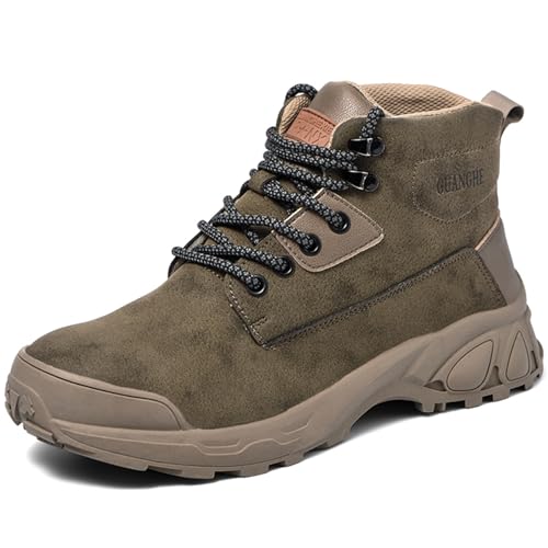Image of Nutropa Steel Toe Boots for Men Women, Lightweight Work & Safety Shoes Outdoor Protection Footwear Puncture Proof Industrial and Construction Shoes