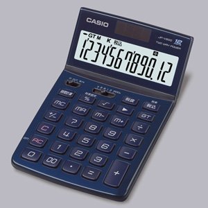 カシオジャスト型電卓 JF-V200-BU-N