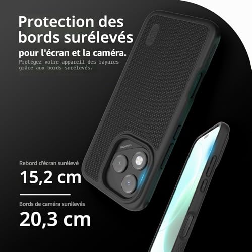 Coque Honor 400 Lite robuste évite les chutes et bris d'écran