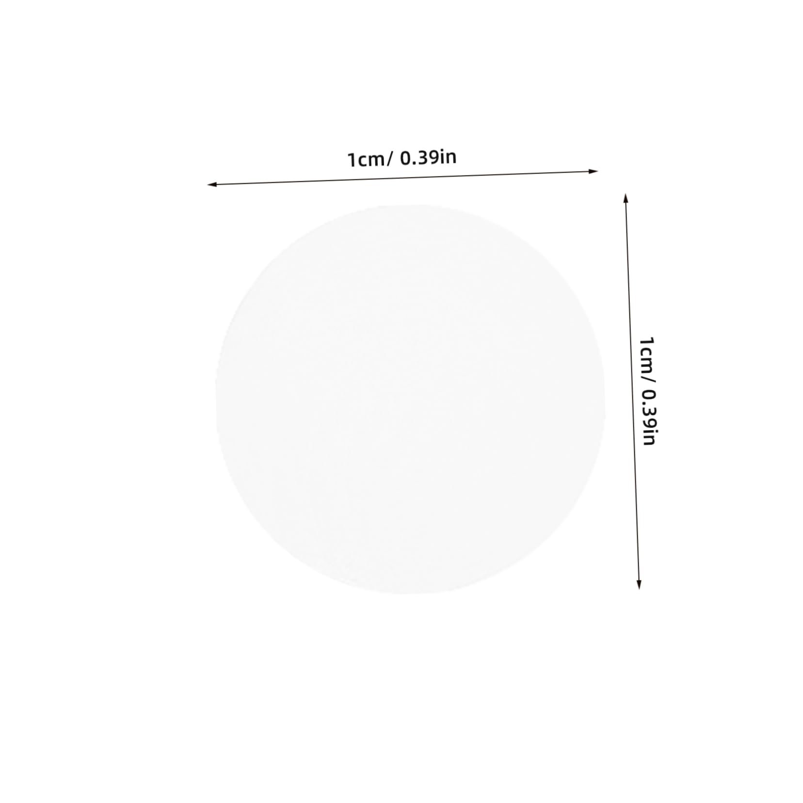 KICHOUSE 500Pcs Clear Double Sided Adhesive Dots Removable Nano Adhesive for Crafts Posters and Wall Decorations Invisible Design Strong Adhesion for Smooth Surfaces No Residue