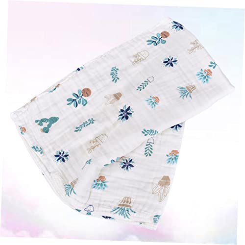SECFOU Baby Badhanddoeken Peuter Badhanddoeken Peuter Slapen Zak Baby Gaas Deken Pasgeboren Slapen Hoofd Wrap Baby Inbakeren Baby Badhanddoek Inbakeren Dekens Grote Baby Badhanddoek Gaas - Afbeelding 4