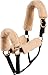 Mustang Comfort Fleece Halter Cover Set Tan