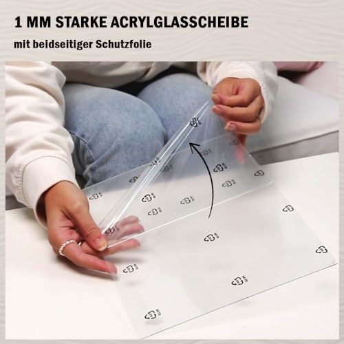 Haak Puzzlerahmen Damira Dunkelblau 80 X 121 cm (ca. 3000 Teile) Bilderrahmen Rahmen für Puzzle