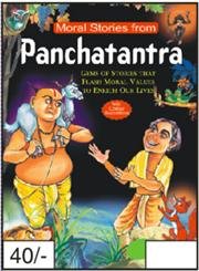 Hardcover Moral Stories From Panchatantra [In English ] with Coloured Illustrations Book