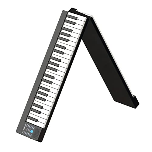 Clavier de piano 88 touches Piano numérique pliable Haut-parleur stéréo intégré Batterie rechargeable avec connexion MIDI Bluetooth Piano électrique professionnel adapté aux débutants - Les Beatles, Paul McCartney, John Lennon, RIngo Starr, George Harrison Clavier de piano 88 touches Piano numérique pliable Haut-parleur stéréo intégré Batterie rechargeable avec connexion MIDI Bluetooth Piano électrique professionnel adapté aux débutants