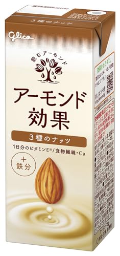 [冷蔵] グリコ アーモンド効果 3種のナッツ 200mlのサムネイル
