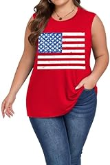 American Flag Red