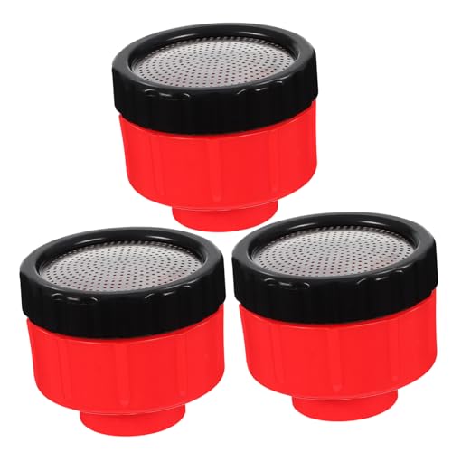TOPBATHY 3pcs Plastic Nozzles 400 Nozzle Hose Shower Watering Wand Replacement Head
