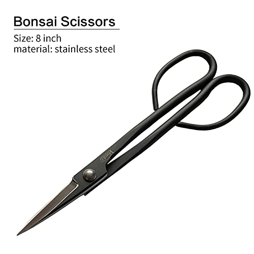 Vouiu 5-Piece Bonsai Tool Set,Knob Cutter,Concave Cutter,Wire Cutter,Jin Pliers,Bonsai Scissors thumb #5