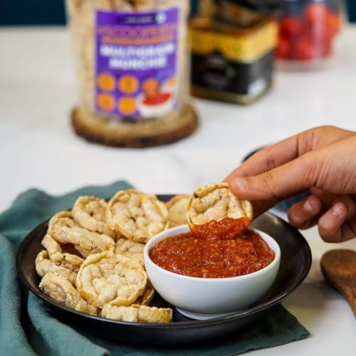 Image of Urban Platter Scoopers Multigrain Munchie, 60g (Crunchy Crisps Made with Popped Multi-Grains and Seeds for Healthy Snacking)