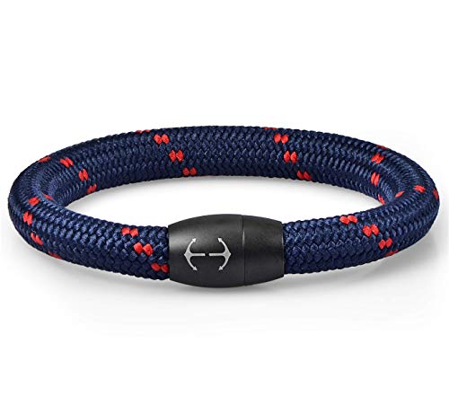 Bracelet en corde de voile tressée Galeara Nau aux finitions haut de gamme