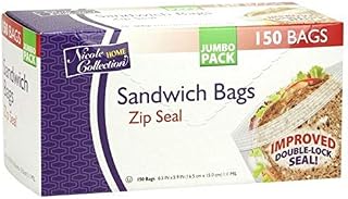 Zip Seal Sandwich Bags| Pack of 150