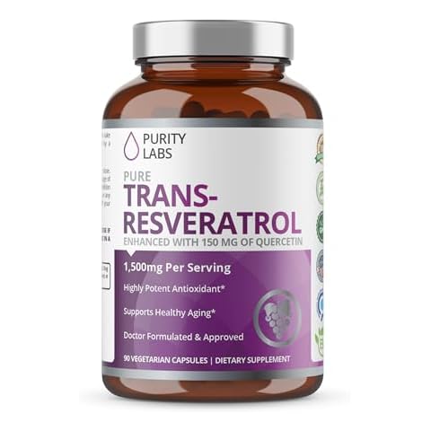 Purity Labs Organic Trans-Resveratrol Capsules Cover