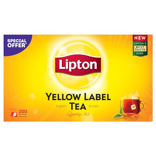 Lipton Yellow Label Black Tea 200 Teabags (Special Price)