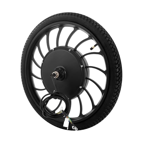 Amazon.co.jp: MOQNISE 20インチ一体型ホイール 48V 1000W 前輪 E-Bike