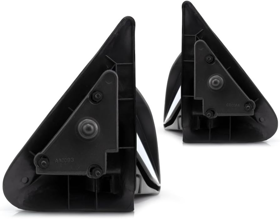 For Mazda B2300 1996 1997 1998 Driver and Passenger Side | Pair Door Mirror | | Manual | SE Model | Textured Black | Replacement For 4L5Z17683BAA | FO1320165