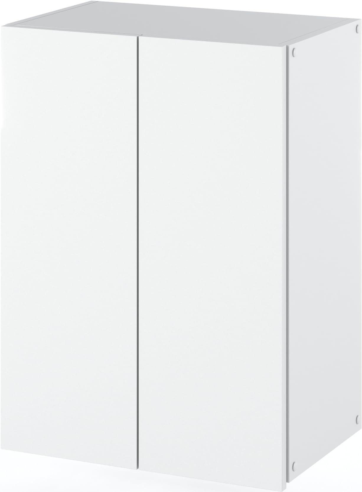 MRBLS Armadietto da Bagno Bianco - Armadio Pensile per Bagno da Appendere - 40 x 60 x 25 cm (L x A x P)