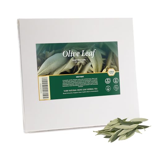 MIXYWAY &ndash; Olive Leaves (Loose Leaves) &ndash; 1.76 oz (50 g) &ndash; Premium Quality &ndash; Naturally Dried...