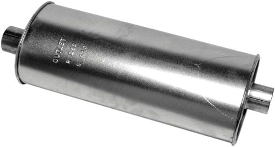 Walker Quiet-Flow SS 21292 Direct Fit Exhaust Muffler 2.5" Inlet (ID) 2.5" Outlet (ID) for Ford F-150