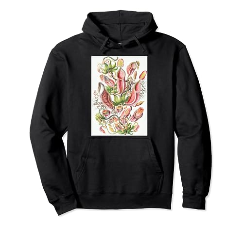 Biology Tropical Pitcher Plants Scientific Haeckel Pullover Hoodie