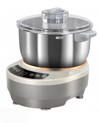 Aptovpvp Electric Dough Machine With Fermentation Function, Microcomputer Timing, Front Touch Panel, 6.3qt(7L), 304 Stainless Steel, Used For Bread, Pizza, Pancake, Dumpling Dough And Sourdough