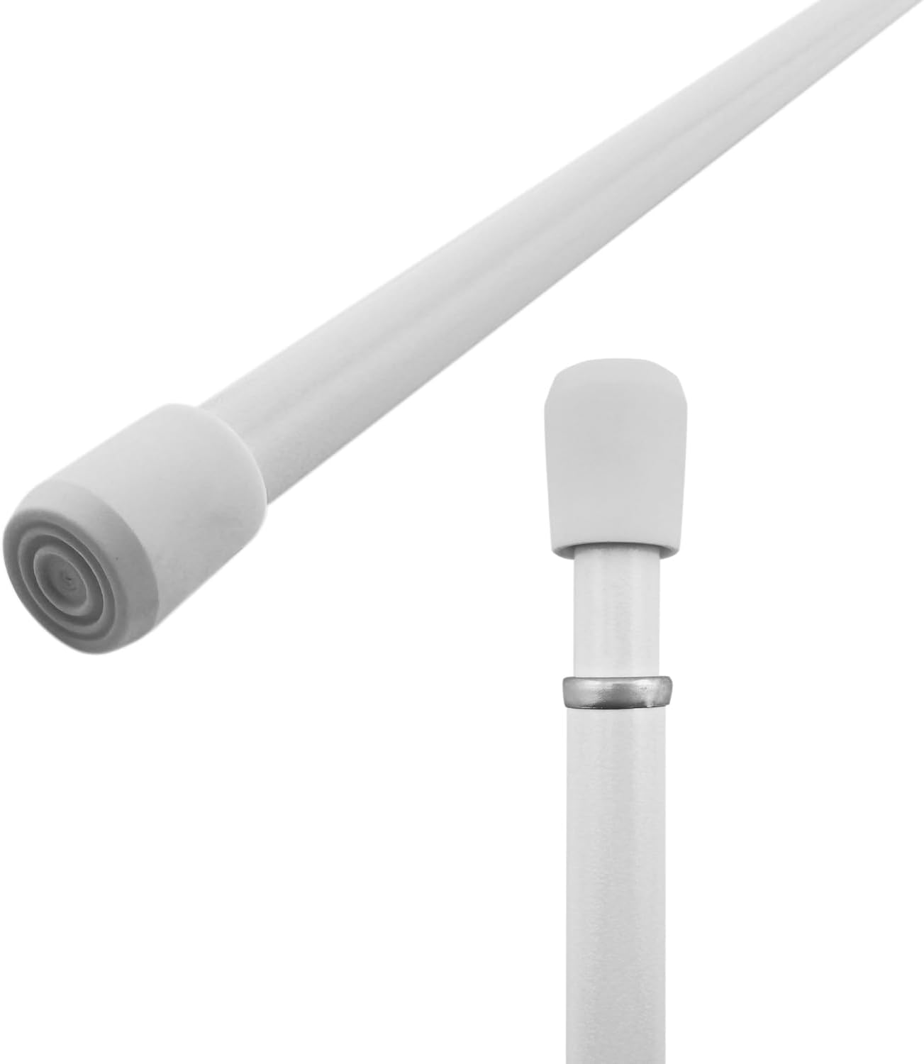 Amazon.com: Amazing Drapery Hardware 7/16 Inch White Spring Tension