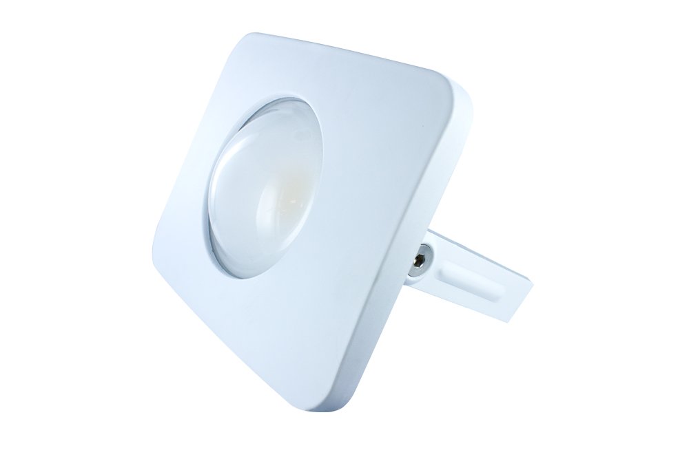 Integral LED Compact-Tough Floodlight (White) w 4000K 2700lm Non-Dimmable, Aluminium, Integrated, 30 Watts