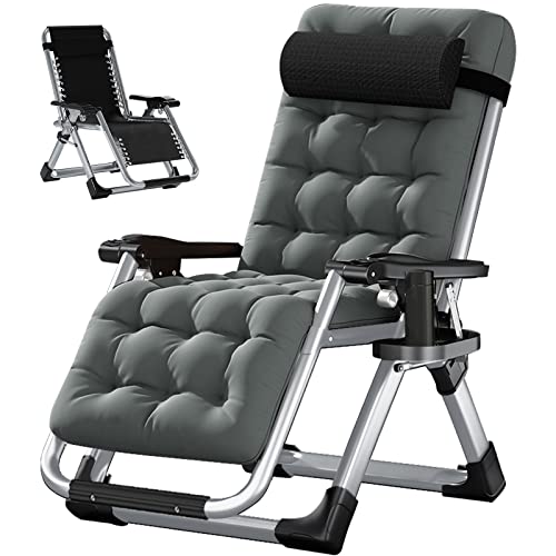 LILYPELLE Zero Gravity Chair, Premium Lawn Recliner Folding Portable