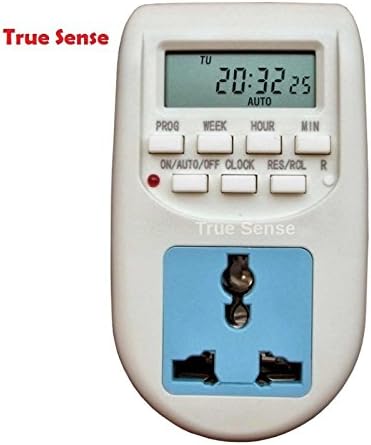 True Sense Energy Saving Digital Timer Programmable Electronic & Socket Timer Switch 230V 10A