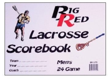 Blazer Athletic Mens Lacrosse Scorebook