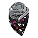 CEF Femmes Automne et Hiver Mode Impression Écharpe Bavoir Imprimé Garder au Chaud Écharpe Simple et Belle Doux Couleur Unie Pashmina Châle
