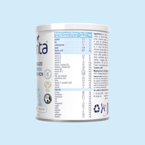 Image of Kabrita Goat Milk-Based Infant Formula Powder, Designed for Gentle Digestion, Gentle Alternative to Cow's Milk, with Iron, DHA, ARA & Prebiotics, for Infants 0-12 Months, Non-GMO, 14 oz (Pack of 12)