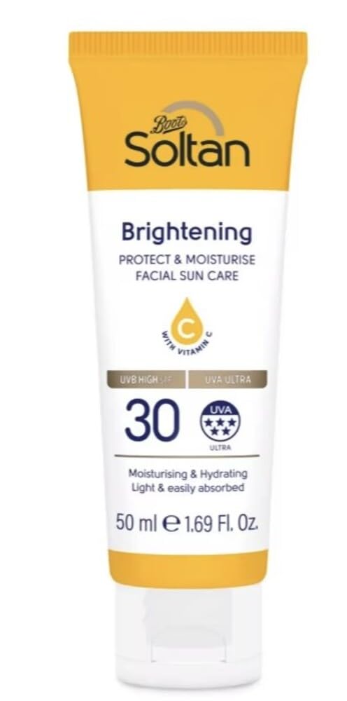 Brightening Protect & Moisturise Facial Sun Care SPF30 50ml
