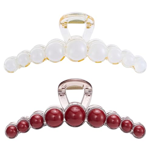 Accessoires de coiffage pinces à cheveux extra large plastique pour femme