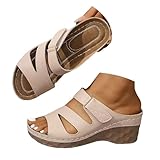 Hbeylia Women's Dressy Summer Wedge Sandals Slip On...