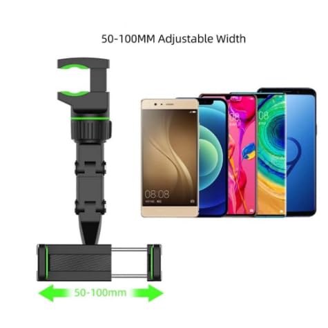 Suporte Veicular Celular Retrovisor Universal Multifuncional Carro Universal GPS 360º - NEXUS MARKET