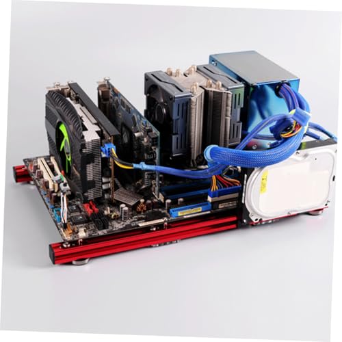 DOITOOL Open Air ATX Motherboard Computer Case Frame DIY Chassis Bracket Support Graphics Card Protection Compatible with Standard Power Supply Board miniatura 5