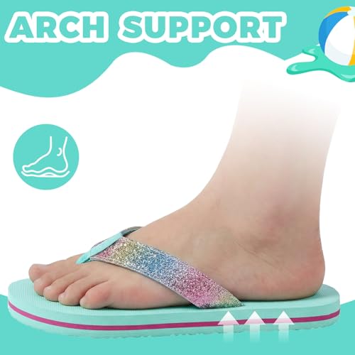 Image of WateLves Girls Flip Flops Toddler Boys Girls Non-Slip Sport Sandals for Beach Swim Pool(Little Kid /Big Kid)