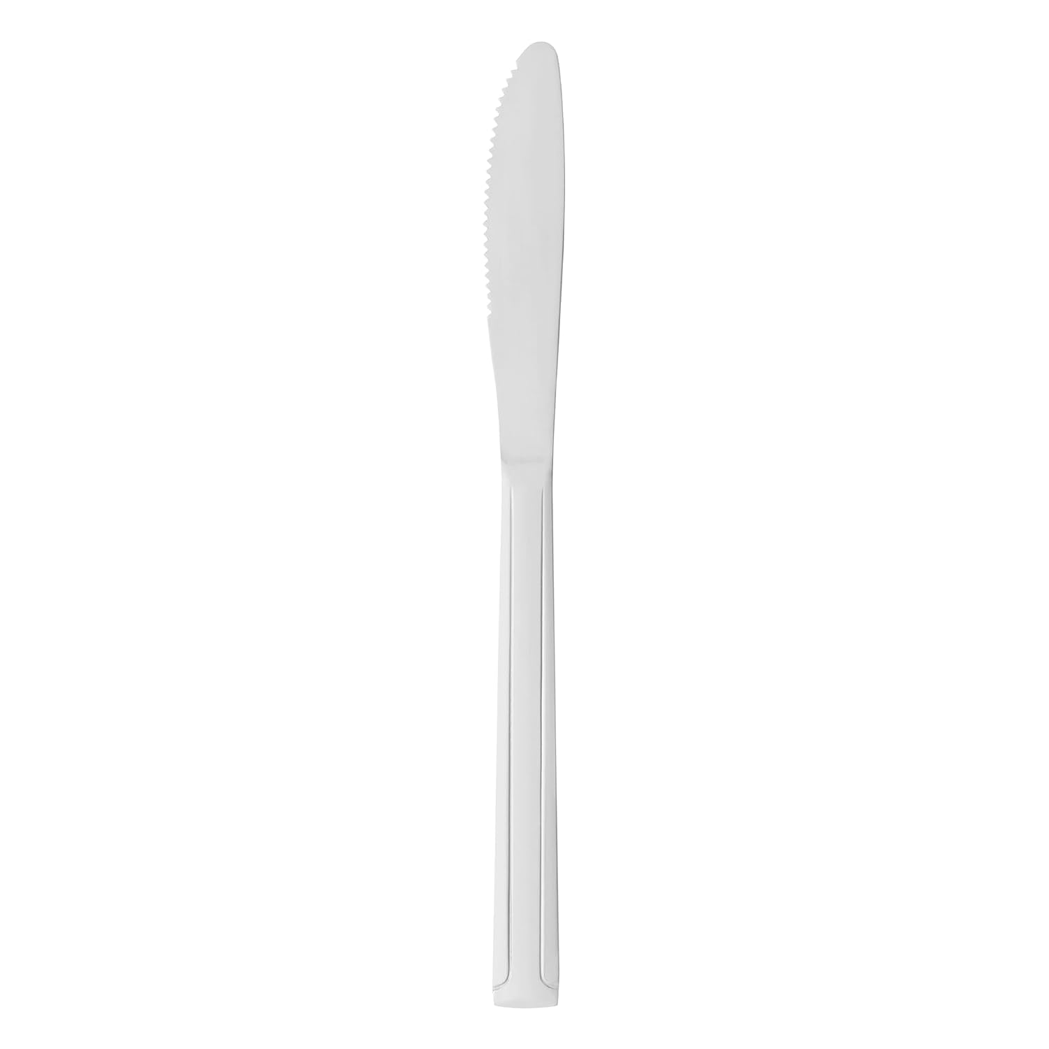 Med. Wt. Dominion S/S Fluted Blade 8" Dinner Knife