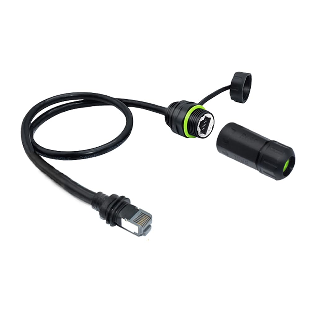 Starlink Gen 3 Cable Coupler IP68 Waterproof Connector,Extension to RJ45 Cable Compatible for Starlink Ethernet Adapter Gen 3/Mini Dish and Router,