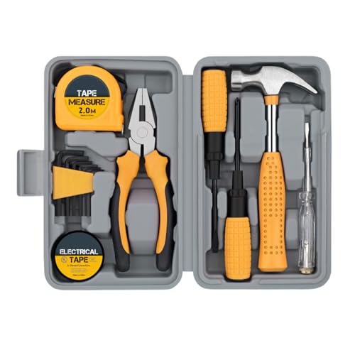 Home Tool Collection Hexagonal Wrench Screwdriver Compact Carry Case Alloy